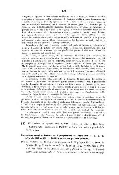 Rivista di diritto pubblico e della pubblica amministrazione in Italia. La giustizia amministrativa raccolta completa di giurisprudenza amministrativa esposta sistematicamente