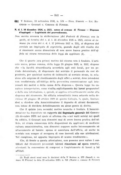 Rivista di diritto pubblico e della pubblica amministrazione in Italia. La giustizia amministrativa raccolta completa di giurisprudenza amministrativa esposta sistematicamente