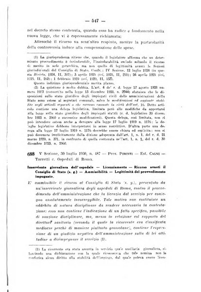 Rivista di diritto pubblico e della pubblica amministrazione in Italia. La giustizia amministrativa raccolta completa di giurisprudenza amministrativa esposta sistematicamente