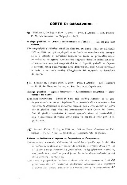 Rivista di diritto pubblico e della pubblica amministrazione in Italia. La giustizia amministrativa raccolta completa di giurisprudenza amministrativa esposta sistematicamente