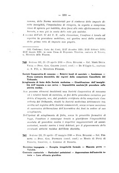 Rivista di diritto pubblico e della pubblica amministrazione in Italia. La giustizia amministrativa raccolta completa di giurisprudenza amministrativa esposta sistematicamente