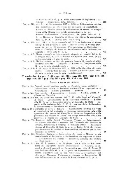 Rivista di diritto pubblico e della pubblica amministrazione in Italia. La giustizia amministrativa raccolta completa di giurisprudenza amministrativa esposta sistematicamente