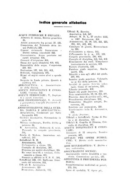 Rivista di diritto pubblico e della pubblica amministrazione in Italia. La giustizia amministrativa raccolta completa di giurisprudenza amministrativa esposta sistematicamente