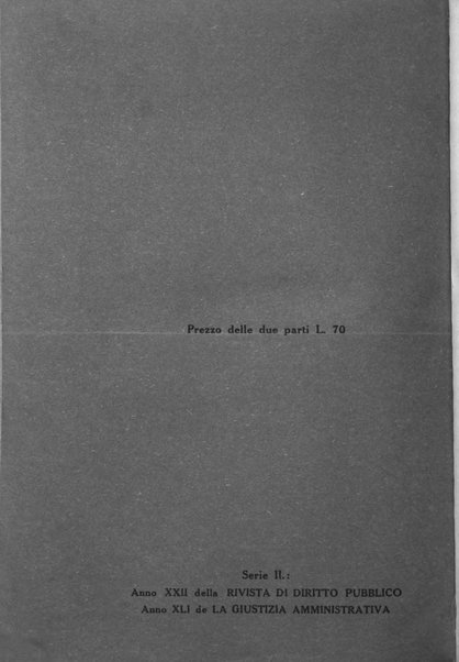 Rivista di diritto pubblico e della pubblica amministrazione in Italia. La giustizia amministrativa raccolta completa di giurisprudenza amministrativa esposta sistematicamente