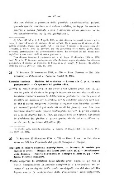 Rivista di diritto pubblico e della pubblica amministrazione in Italia. La giustizia amministrativa raccolta completa di giurisprudenza amministrativa esposta sistematicamente