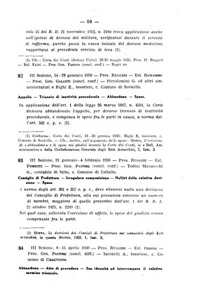 Rivista di diritto pubblico e della pubblica amministrazione in Italia. La giustizia amministrativa raccolta completa di giurisprudenza amministrativa esposta sistematicamente