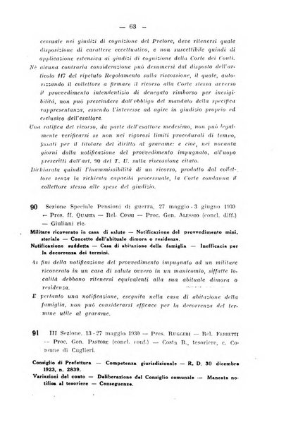 Rivista di diritto pubblico e della pubblica amministrazione in Italia. La giustizia amministrativa raccolta completa di giurisprudenza amministrativa esposta sistematicamente