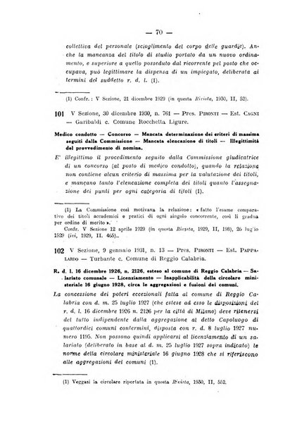 Rivista di diritto pubblico e della pubblica amministrazione in Italia. La giustizia amministrativa raccolta completa di giurisprudenza amministrativa esposta sistematicamente