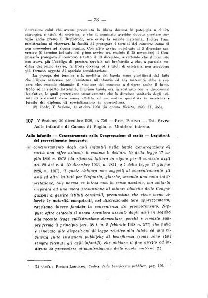 Rivista di diritto pubblico e della pubblica amministrazione in Italia. La giustizia amministrativa raccolta completa di giurisprudenza amministrativa esposta sistematicamente