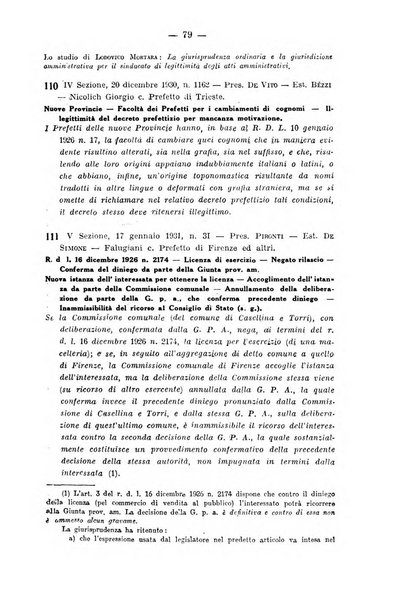 Rivista di diritto pubblico e della pubblica amministrazione in Italia. La giustizia amministrativa raccolta completa di giurisprudenza amministrativa esposta sistematicamente