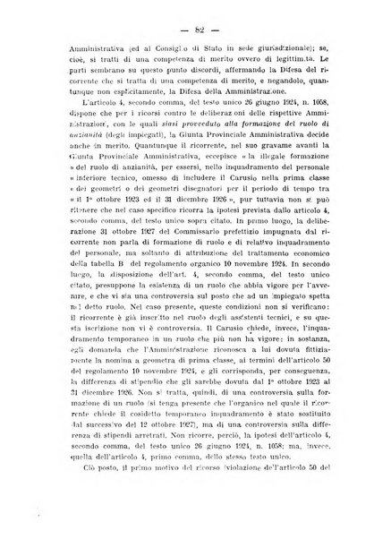 Rivista di diritto pubblico e della pubblica amministrazione in Italia. La giustizia amministrativa raccolta completa di giurisprudenza amministrativa esposta sistematicamente