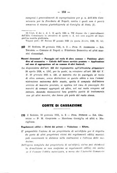 Rivista di diritto pubblico e della pubblica amministrazione in Italia. La giustizia amministrativa raccolta completa di giurisprudenza amministrativa esposta sistematicamente