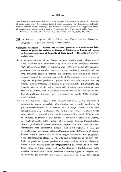 Rivista di diritto pubblico e della pubblica amministrazione in Italia. La giustizia amministrativa raccolta completa di giurisprudenza amministrativa esposta sistematicamente