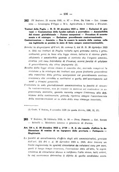 Rivista di diritto pubblico e della pubblica amministrazione in Italia. La giustizia amministrativa raccolta completa di giurisprudenza amministrativa esposta sistematicamente