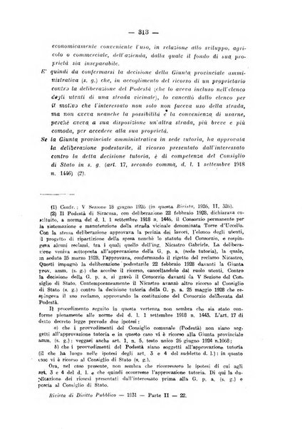 Rivista di diritto pubblico e della pubblica amministrazione in Italia. La giustizia amministrativa raccolta completa di giurisprudenza amministrativa esposta sistematicamente