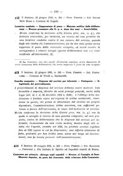 Rivista di diritto pubblico e della pubblica amministrazione in Italia. La giustizia amministrativa raccolta completa di giurisprudenza amministrativa esposta sistematicamente