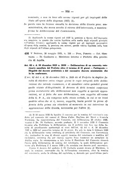 Rivista di diritto pubblico e della pubblica amministrazione in Italia. La giustizia amministrativa raccolta completa di giurisprudenza amministrativa esposta sistematicamente