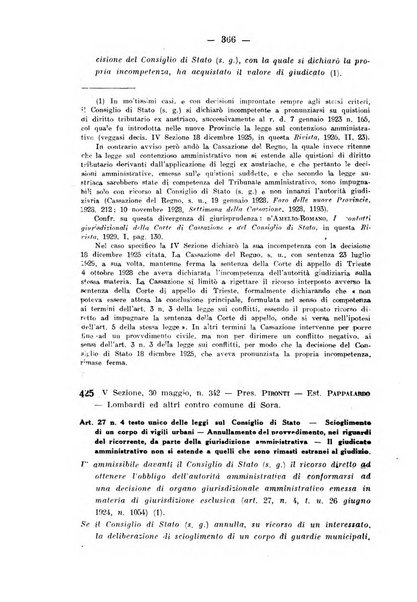 Rivista di diritto pubblico e della pubblica amministrazione in Italia. La giustizia amministrativa raccolta completa di giurisprudenza amministrativa esposta sistematicamente