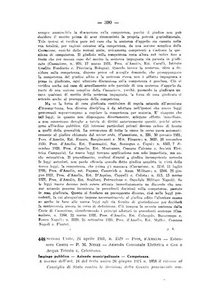 Rivista di diritto pubblico e della pubblica amministrazione in Italia. La giustizia amministrativa raccolta completa di giurisprudenza amministrativa esposta sistematicamente