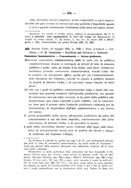 Rivista di diritto pubblico e della pubblica amministrazione in Italia. La giustizia amministrativa raccolta completa di giurisprudenza amministrativa esposta sistematicamente