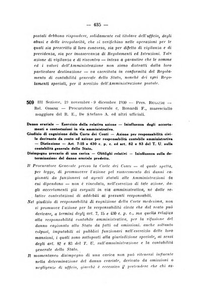 Rivista di diritto pubblico e della pubblica amministrazione in Italia. La giustizia amministrativa raccolta completa di giurisprudenza amministrativa esposta sistematicamente