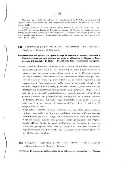 Rivista di diritto pubblico e della pubblica amministrazione in Italia. La giustizia amministrativa raccolta completa di giurisprudenza amministrativa esposta sistematicamente