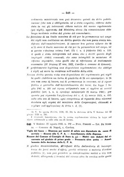 Rivista di diritto pubblico e della pubblica amministrazione in Italia. La giustizia amministrativa raccolta completa di giurisprudenza amministrativa esposta sistematicamente