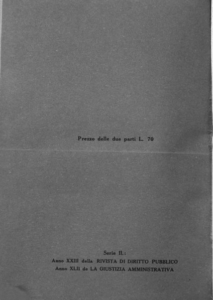 Rivista di diritto pubblico e della pubblica amministrazione in Italia. La giustizia amministrativa raccolta completa di giurisprudenza amministrativa esposta sistematicamente