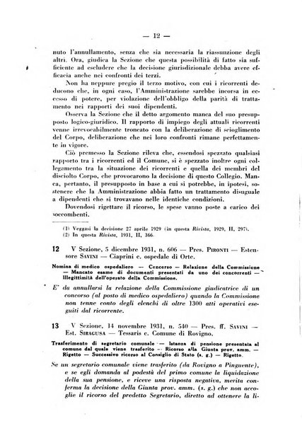 Rivista di diritto pubblico e della pubblica amministrazione in Italia. La giustizia amministrativa raccolta completa di giurisprudenza amministrativa esposta sistematicamente