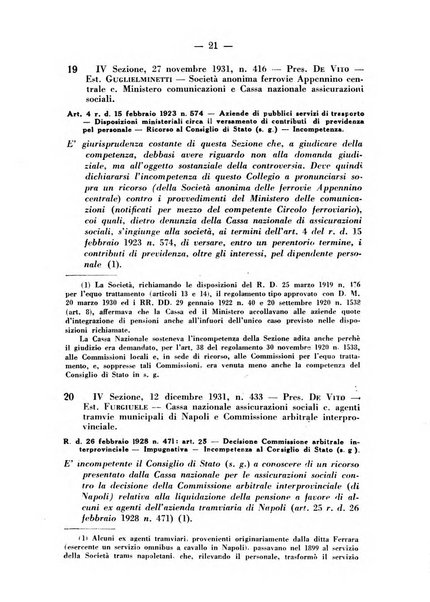 Rivista di diritto pubblico e della pubblica amministrazione in Italia. La giustizia amministrativa raccolta completa di giurisprudenza amministrativa esposta sistematicamente