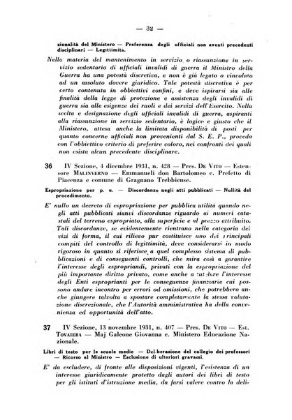 Rivista di diritto pubblico e della pubblica amministrazione in Italia. La giustizia amministrativa raccolta completa di giurisprudenza amministrativa esposta sistematicamente