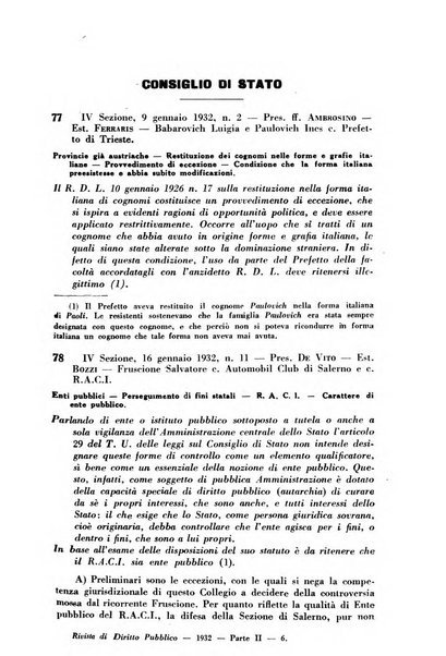 Rivista di diritto pubblico e della pubblica amministrazione in Italia. La giustizia amministrativa raccolta completa di giurisprudenza amministrativa esposta sistematicamente