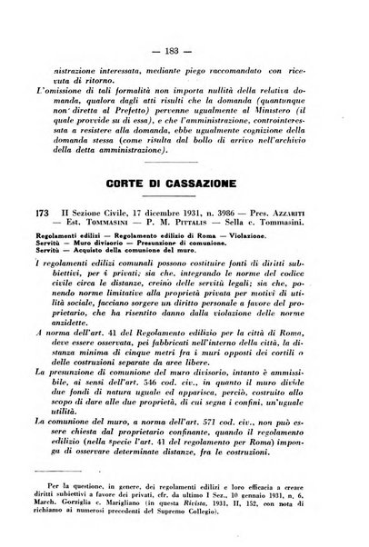 Rivista di diritto pubblico e della pubblica amministrazione in Italia. La giustizia amministrativa raccolta completa di giurisprudenza amministrativa esposta sistematicamente