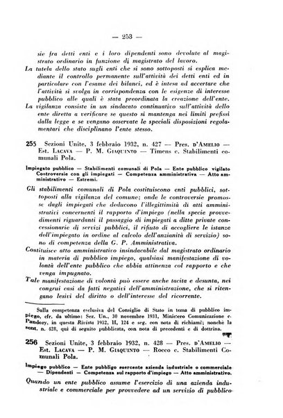 Rivista di diritto pubblico e della pubblica amministrazione in Italia. La giustizia amministrativa raccolta completa di giurisprudenza amministrativa esposta sistematicamente