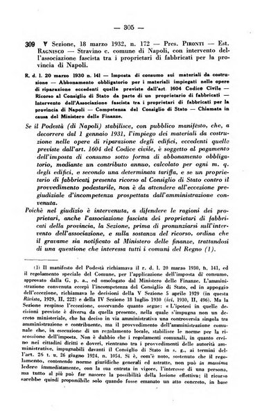 Rivista di diritto pubblico e della pubblica amministrazione in Italia. La giustizia amministrativa raccolta completa di giurisprudenza amministrativa esposta sistematicamente