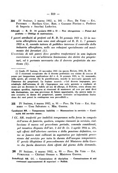 Rivista di diritto pubblico e della pubblica amministrazione in Italia. La giustizia amministrativa raccolta completa di giurisprudenza amministrativa esposta sistematicamente