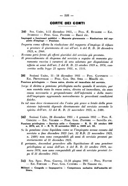 Rivista di diritto pubblico e della pubblica amministrazione in Italia. La giustizia amministrativa raccolta completa di giurisprudenza amministrativa esposta sistematicamente