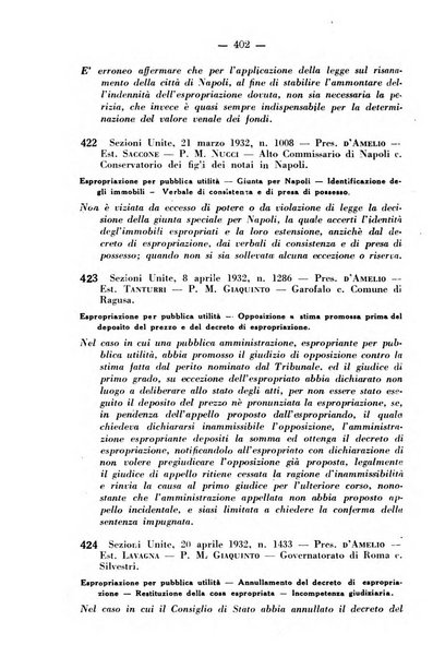 Rivista di diritto pubblico e della pubblica amministrazione in Italia. La giustizia amministrativa raccolta completa di giurisprudenza amministrativa esposta sistematicamente