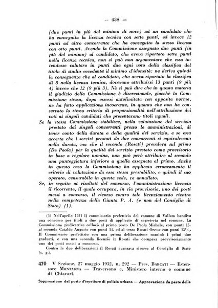 Rivista di diritto pubblico e della pubblica amministrazione in Italia. La giustizia amministrativa raccolta completa di giurisprudenza amministrativa esposta sistematicamente