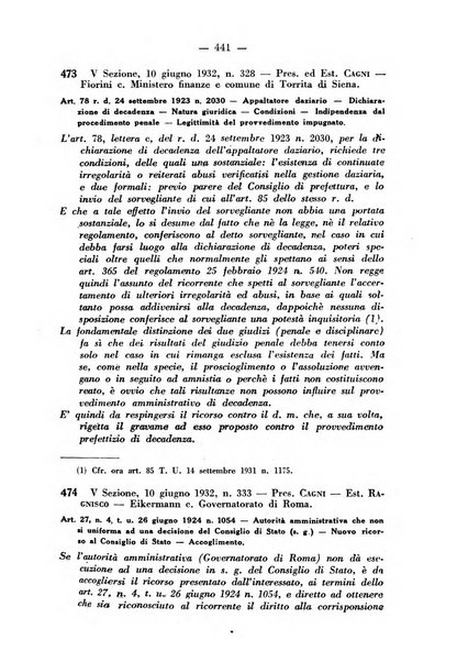 Rivista di diritto pubblico e della pubblica amministrazione in Italia. La giustizia amministrativa raccolta completa di giurisprudenza amministrativa esposta sistematicamente