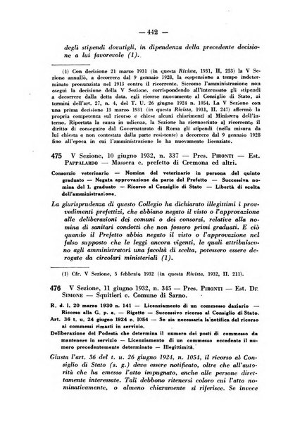 Rivista di diritto pubblico e della pubblica amministrazione in Italia. La giustizia amministrativa raccolta completa di giurisprudenza amministrativa esposta sistematicamente