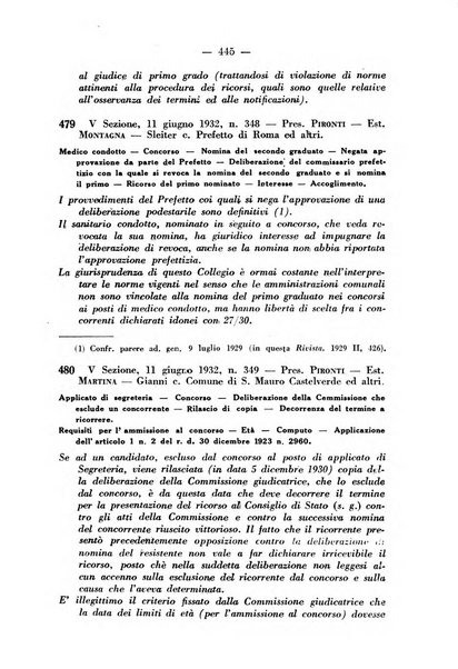 Rivista di diritto pubblico e della pubblica amministrazione in Italia. La giustizia amministrativa raccolta completa di giurisprudenza amministrativa esposta sistematicamente