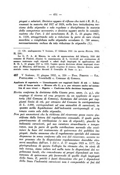 Rivista di diritto pubblico e della pubblica amministrazione in Italia. La giustizia amministrativa raccolta completa di giurisprudenza amministrativa esposta sistematicamente