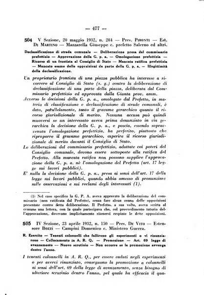 Rivista di diritto pubblico e della pubblica amministrazione in Italia. La giustizia amministrativa raccolta completa di giurisprudenza amministrativa esposta sistematicamente