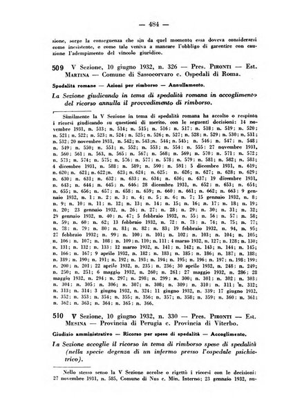 Rivista di diritto pubblico e della pubblica amministrazione in Italia. La giustizia amministrativa raccolta completa di giurisprudenza amministrativa esposta sistematicamente