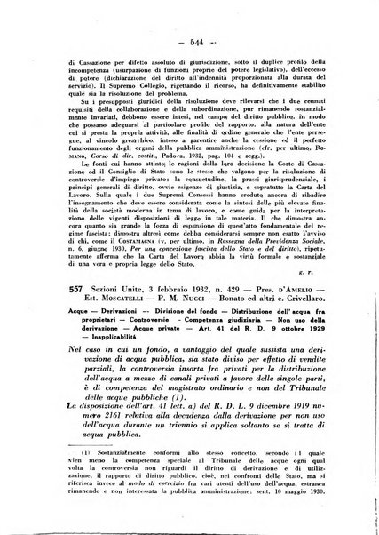 Rivista di diritto pubblico e della pubblica amministrazione in Italia. La giustizia amministrativa raccolta completa di giurisprudenza amministrativa esposta sistematicamente