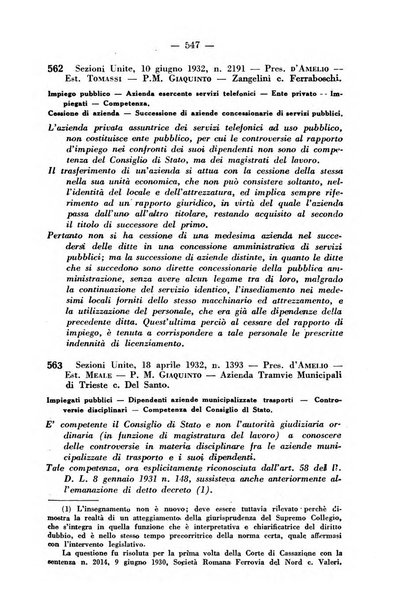 Rivista di diritto pubblico e della pubblica amministrazione in Italia. La giustizia amministrativa raccolta completa di giurisprudenza amministrativa esposta sistematicamente