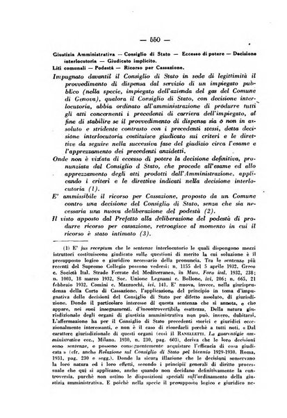 Rivista di diritto pubblico e della pubblica amministrazione in Italia. La giustizia amministrativa raccolta completa di giurisprudenza amministrativa esposta sistematicamente