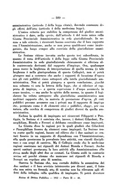 Rivista di diritto pubblico e della pubblica amministrazione in Italia. La giustizia amministrativa raccolta completa di giurisprudenza amministrativa esposta sistematicamente