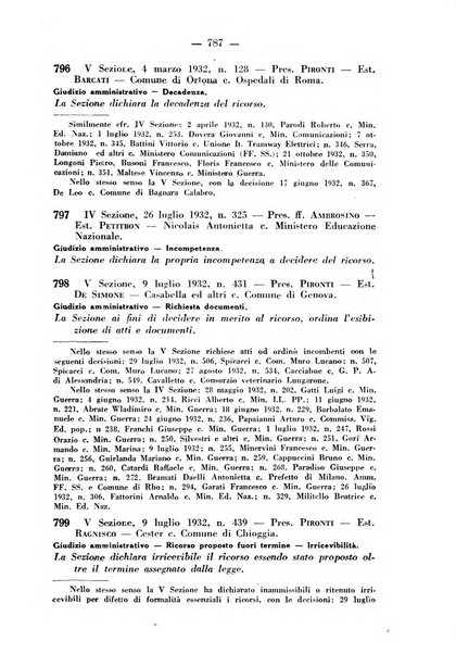 Rivista di diritto pubblico e della pubblica amministrazione in Italia. La giustizia amministrativa raccolta completa di giurisprudenza amministrativa esposta sistematicamente